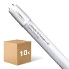 Multipack 10x Noxion LED Tube T8 Avant (EM/Mains) Standard Output 15W 1800lm - 830 Warm White | 120cm - Replaces 36W