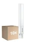 Multipack 10x Philips CorePro PL-S LED 5W - 840 Cool White | 2-Pin - Replaces 11W